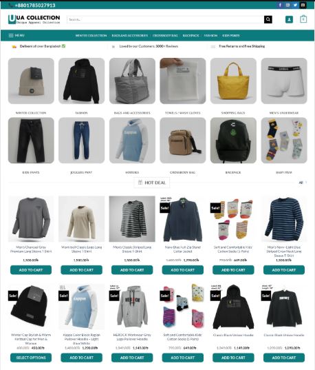UAI Collection online store – gadgets, beauty and lifestyle products banner